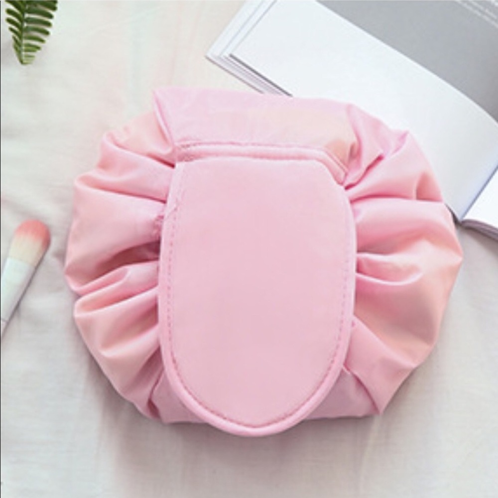 Portable Cosmetic Bag. Pink
